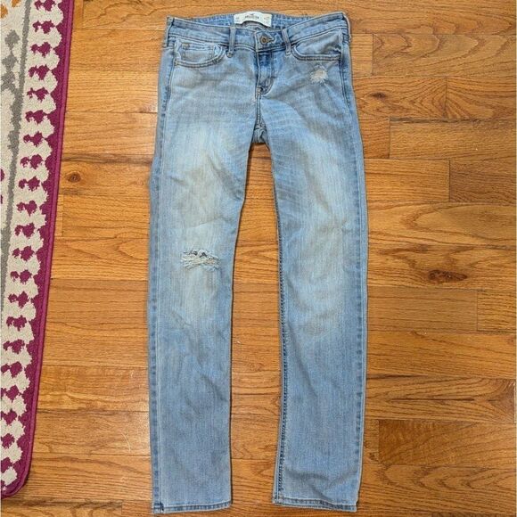 Hollister Size 27 5R Light Rinse Skinny Jeans V2 - Picture 4 of 6
